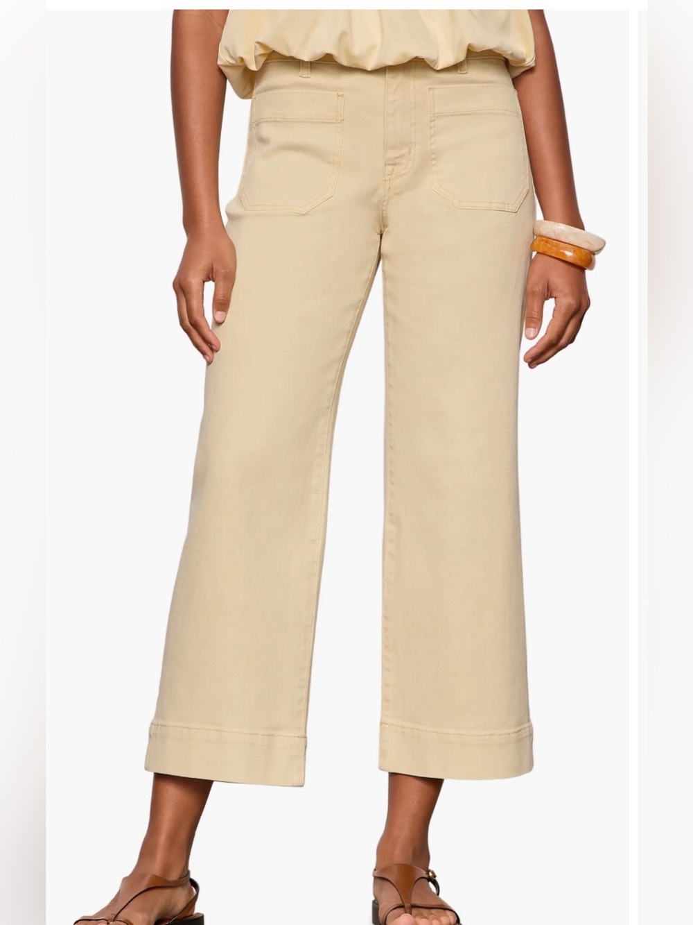 Sanctuary Marine Crop Wide Leg Pants NWT 22W